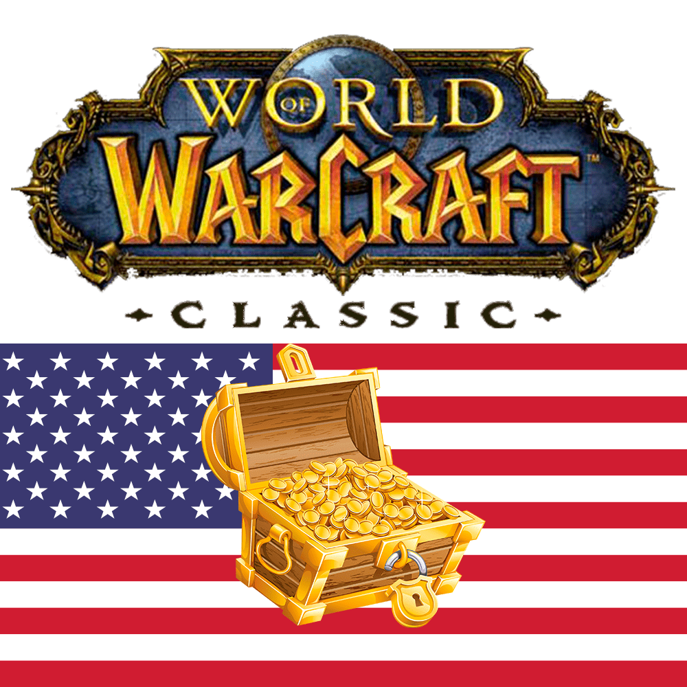 World of Warcraft Classic ЗОЛОТО на Американских серверах